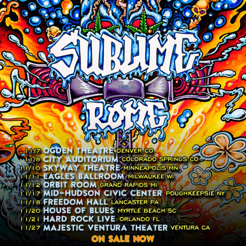 sublime with rome tour New Fury Media