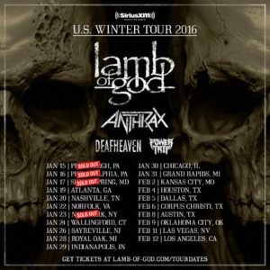 Lamb Of God Tour